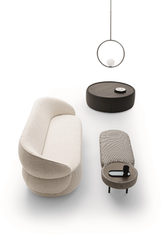 CLIP - 3 seater fabric sofa by Ditre Italia - view 3